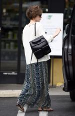 LILY COLLINS Out and About in West Hollywood 1103