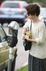 LILY COLLINS Out and About in West Hollywood 1103
