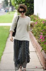 LILY COLLINS Out and About in West Hollywood 1103