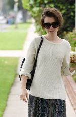 LILY COLLINS Out and About in West Hollywood 1103