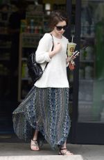 LILY COLLINS Out and About in West Hollywood 1103