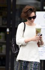 LILY COLLINS Out and About in West Hollywood 1103