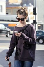 LILY COLLINS Out and About in West Hollywood 1903
