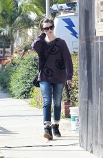 LILY COLLINS Out and About in West Hollywood 1903