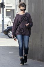 LILY COLLINS Out and About in West Hollywood 1903