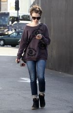 LILY COLLINS Out and About in West Hollywood 1903