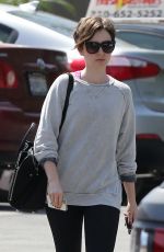 LILY COLLINS Out and About in West Hollywood 2003