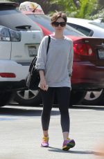 LILY COLLINS Out and About in West Hollywood 2003