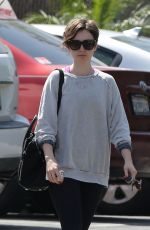 LILY COLLINS Out and About in West Hollywood 2003