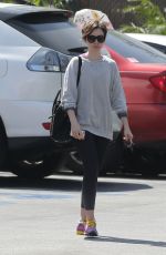 LILY COLLINS Out and About in West Hollywood 2003
