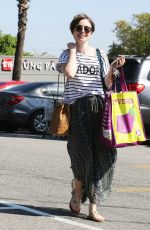 LILY COLLINS Out Shopping in West Hollywood 2203