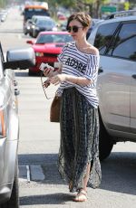 LILY COLLINS Out Shopping in West Hollywood 2203
