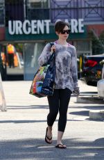 LILY COLLINS Shopping at Whole Foods in West Hollywood 1603