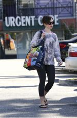LILY COLLINS Shopping at Whole Foods in West Hollywood 1603