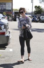 LILY COLLINS Shopping at Whole Foods in West Hollywood 1603