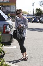 LILY COLLINS Shopping at Whole Foods in West Hollywood 1603