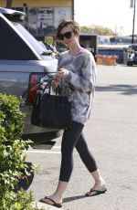 LILY COLLINS Shopping at Whole Foods in West Hollywood 1603