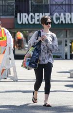LILY COLLINS Shopping at Whole Foods in West Hollywood 1603