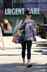 LILY COLLINS Shopping at Whole Foods in West Hollywood 1603