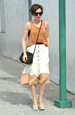 LILY COLLINS Shopping on Rodeo Drive in Los Angeles