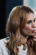 LILY JAMES at AOUL Build Speaker Series in New York