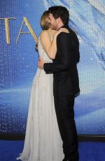 LILY JAMES at Cinderella Premiere in Mexico City