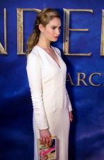 LILY JAMES at Cinderella Special Screening in Toronto