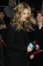 LILY JAMES at Good Morning America in New York