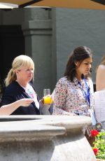 LILY JAMES at Hotel Sheraton in Mexico City