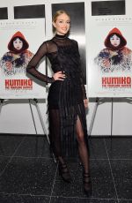 LINDSAY ELLINGSON at Kumiko, the Trasure Hunter Screening in New York