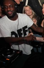 LINDSAY LOHAN at Club 79 in Paris