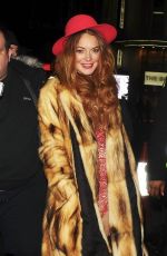 LINDSAY LOHAN Out and About in London 2003