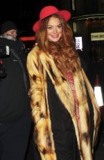LINDSAY LOHAN Out and About in London 2003