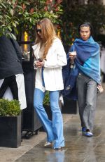 LINDSAY LOHAN Out for Lunch in London 2403