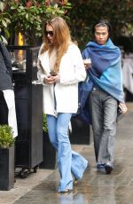 LINDSAY LOHAN Out for Lunch in London 2403