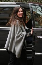 LIV TYLER Leaves Her Home in New York