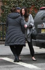 LIV TYLER Leaves Her Home in New York