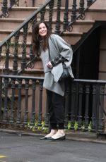 LIV TYLER Leaves Her Home in New York