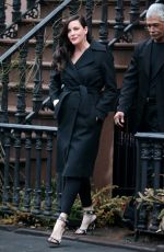 LIV TYLER Out for Dinner in New York