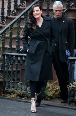LIV TYLER Out for Dinner in New York