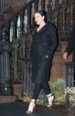 LIV TYLER Out for Dinner in New York