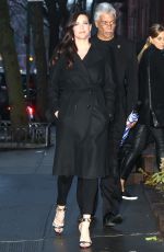 LIV TYLER Out for Dinner in New York
