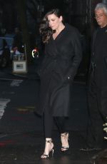 LIV TYLER Out for Dinner in New York