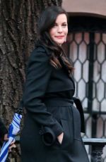 LIV TYLER Out for Dinner in New York