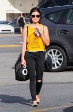 LUCY HALE Out and About in Studio City 2003
