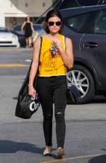 LUCY HALE Out and About in Studio City 2003