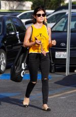 LUCY HALE Out and About in Studio City 2003