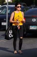 LUCY HALE Out and About in Studio City 2003