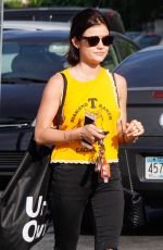LUCY HALE Out and About in Studio City 2003