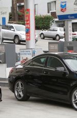 MADISON PETTIS at a Gas Station in Los Angeles 1803